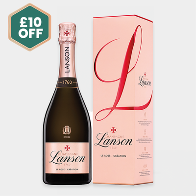 Lanson Le Rosé Création Champagne 75cl in Gift Box