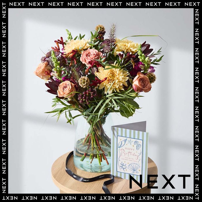 Cappuccino Rose & Safari Sunset Bouquet