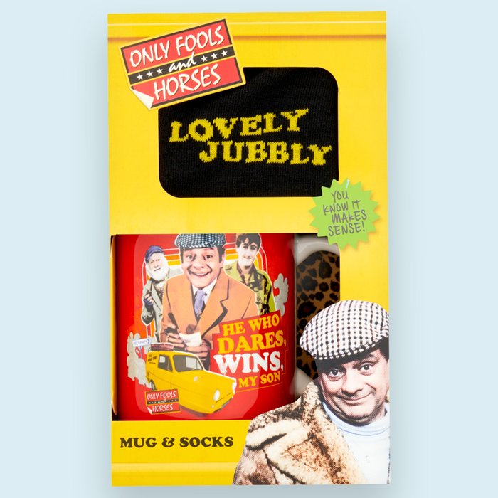 Only Fools And Horses Geburtstagskarte Zum 40. – OF008, Inkl. Blauem Geschenkpapier, 125 X 230 Mm