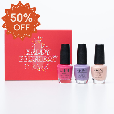 OPI Happy Birthday Nail Polish Trio