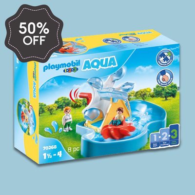 Playmobil 123 Water Wheel Carousel (70268)
