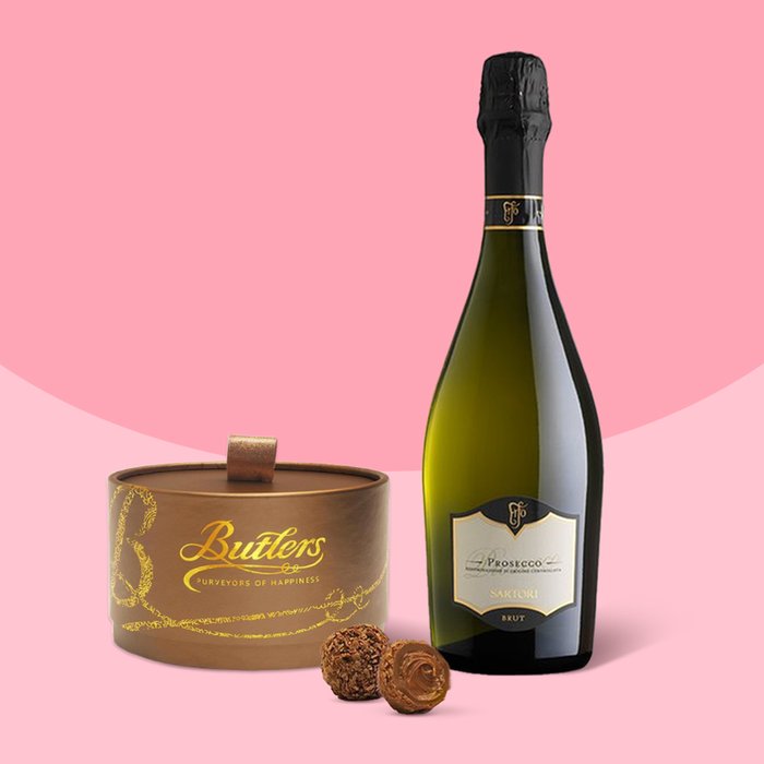 Butlers Chocolate Truffles and Prosecco Spumante Brut