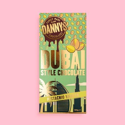 Dubai Pistachio Kadayif Chocolate Bar
