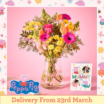 Peppa Pig Best Mum Bouquet