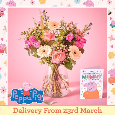 Peppa Pig New Mummy Bouquet