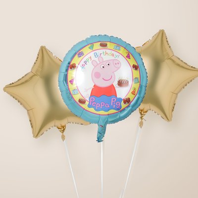 Peppa Pig Balloon Trio