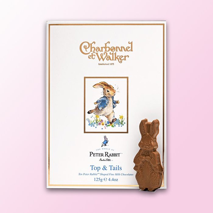 Charbonnel Peter Rabbit 10 Chocolate Top & Tails Gift Box (125g) 