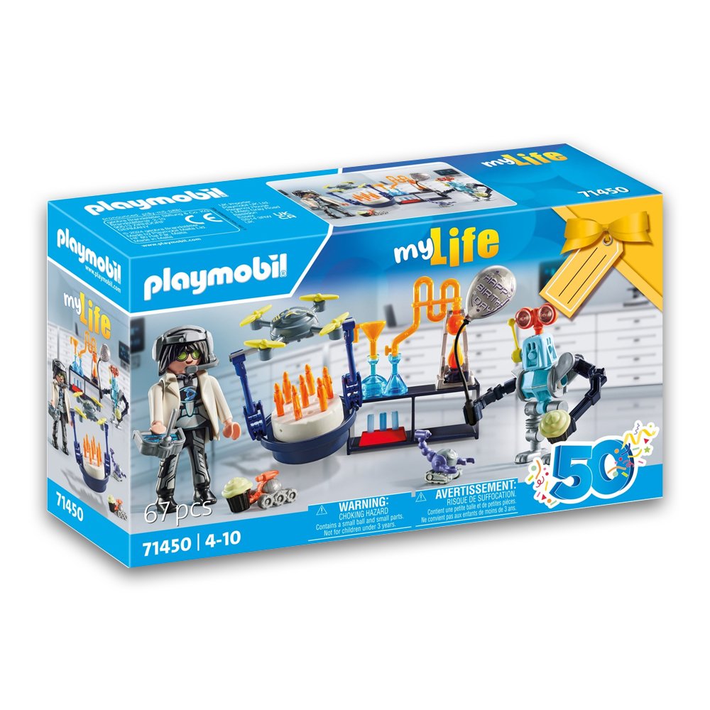 Moonpig Playmobil Researchers With Robots (71450) Toys & Games