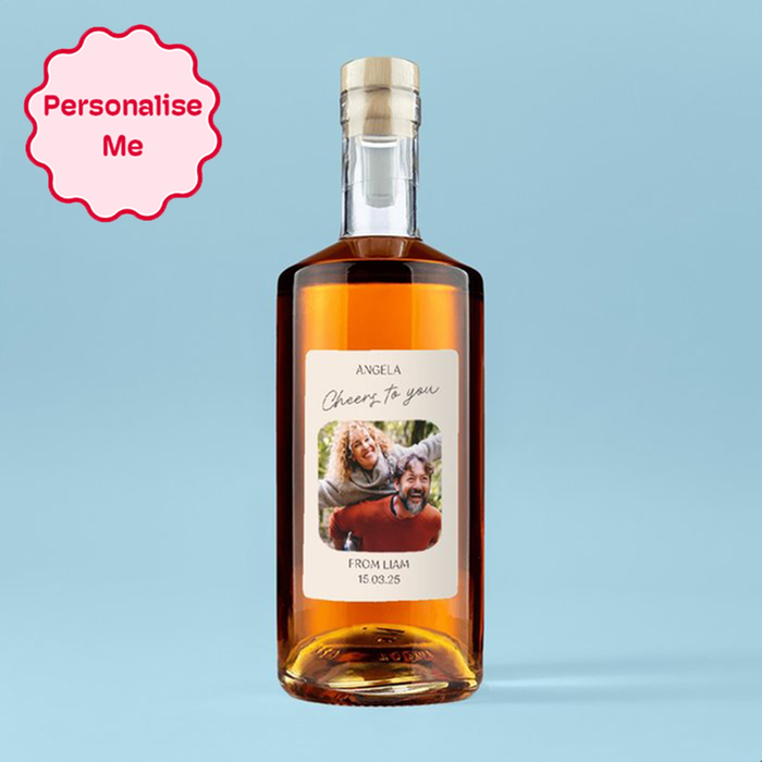 Personalised Photo Cheers To You Rum 70cl