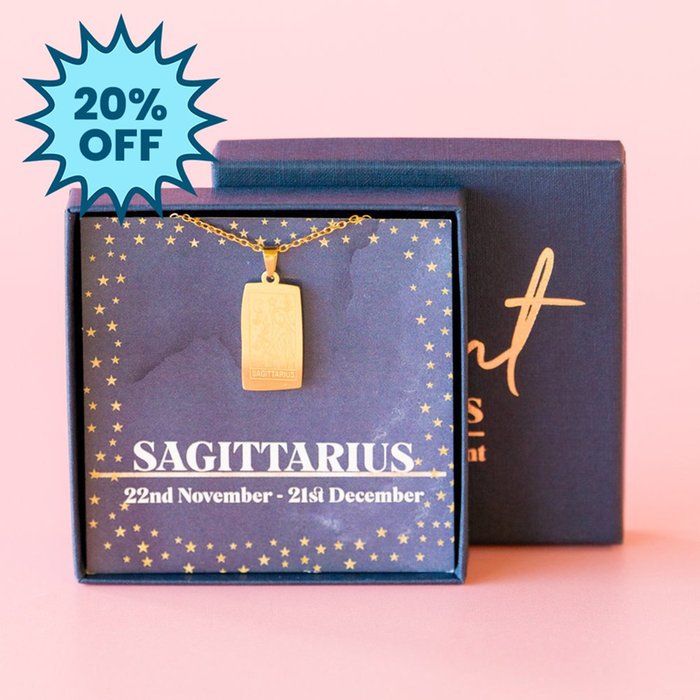 Sagittarius Nov/Dec Birthday Necklace