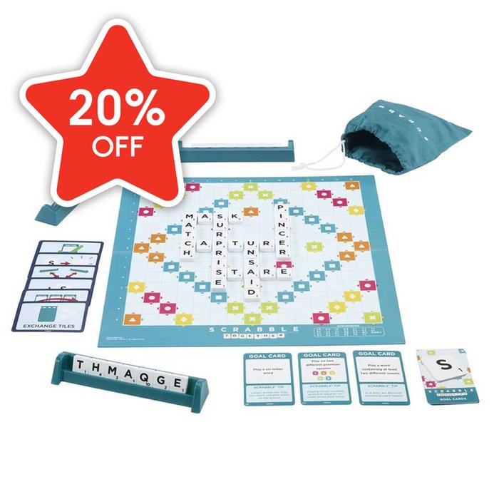 Scrabble 2-in-1 Double Sided Board Game