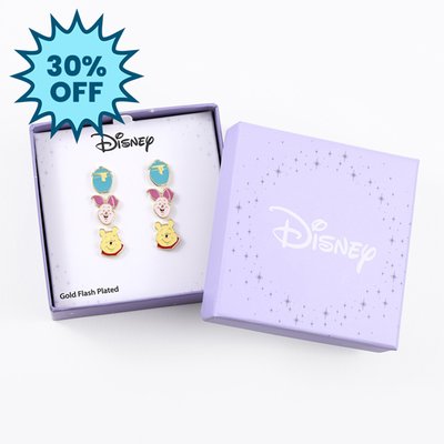 Disney Winnie The Pooh Trio Earring Set