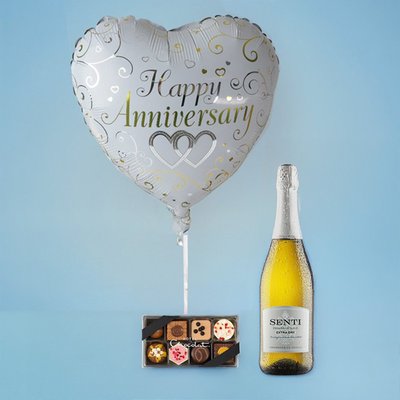 Happy Anniversary Balloon Gift Set 