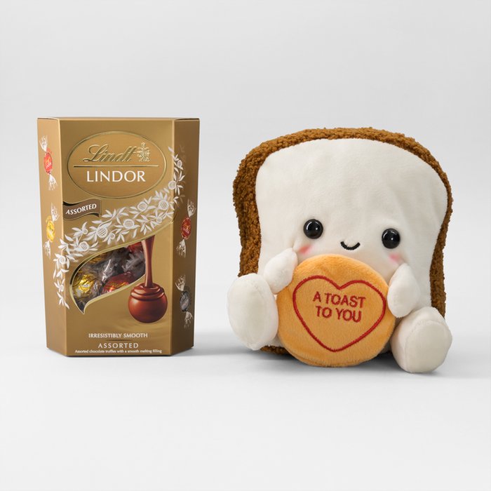 Toast To You Plush & Lindt Assorted