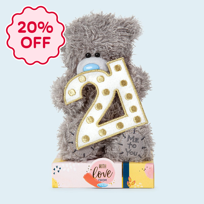 Tatty Teddy 15cm 21st Bear Soft Toy