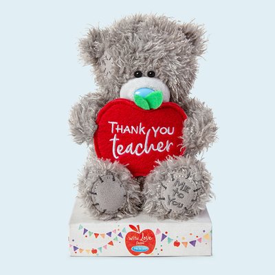 Tatty Teddy Thank You Teacher Bear Soft Toy 16cm