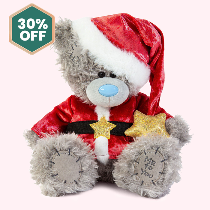 Tatty Teddy 19cm Santa Bear