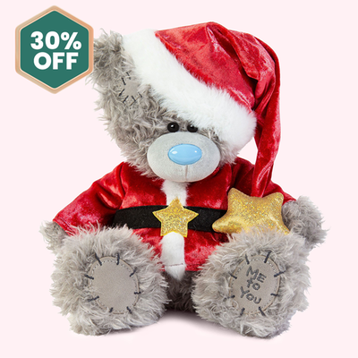 Tatty Teddy 19cm Santa Bear