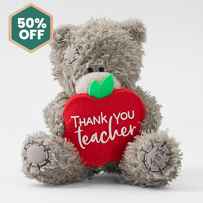 Tatty Teddy 10cm Thank You Teacher Bear