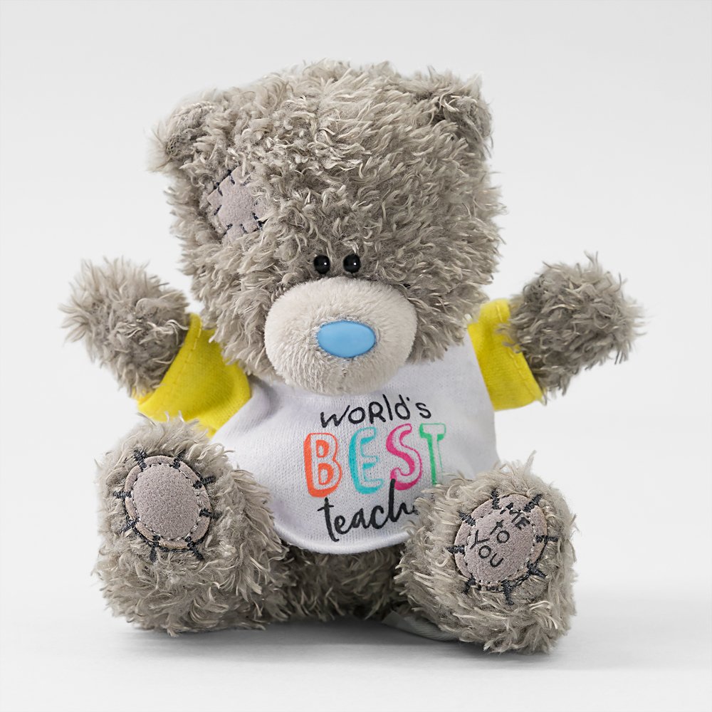 Tatty Teddy 10Cm Worlds Best Teacher Bear