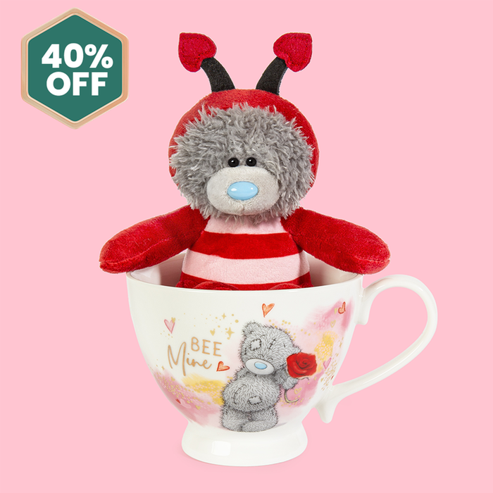 Tatty Teddy Be Mine Mug and Plush Gift Set