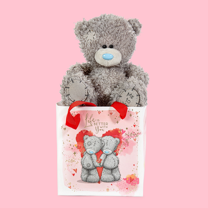 Tatty Teddy 17cm Better With You Plush & Gift Bag