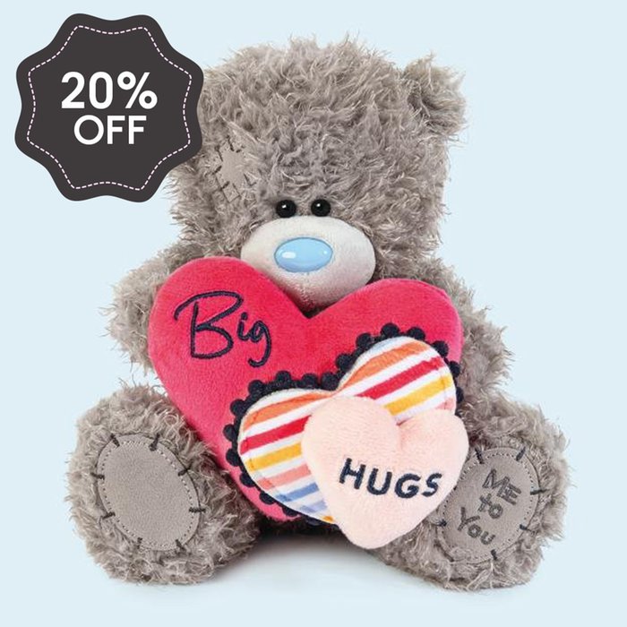 Tatty Teddy 18cm Big Hugs Bear