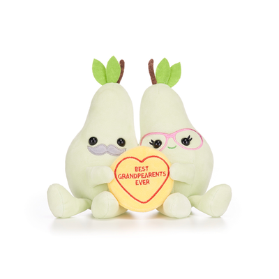Swizzels Love Hearts 17cm Best Grandparents Ever Plush