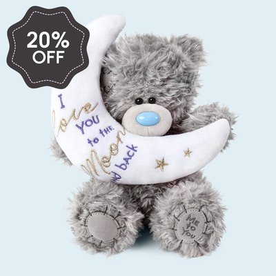 Tatty Teddy 20cm Moon & Back Bear