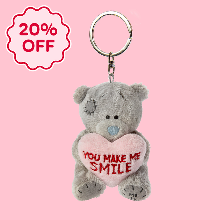 Tatty Teddy Keyring You Make My Heart Smile