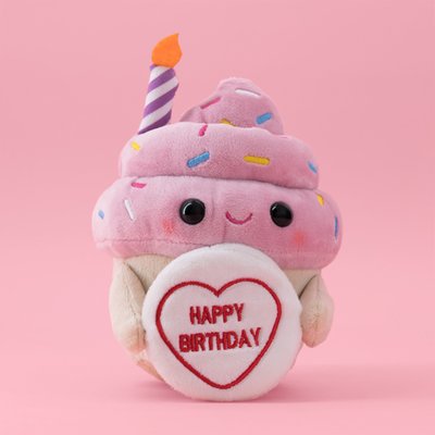 Swizzels Love Hearts 15cm Happy Birthday Cupcake