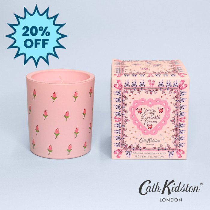 Cath Kidston You're My Favourite Person Boxed Candle 
