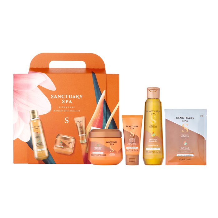 Sanctuary Spa Signature Natural Oils Selection Gift Set 