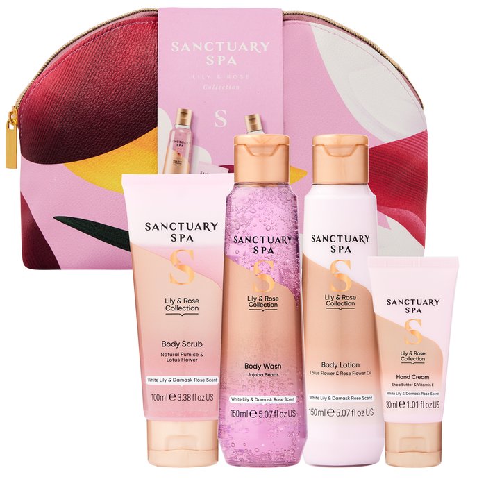 Sanctuary Spa Lily and Rose Collection Gift Set