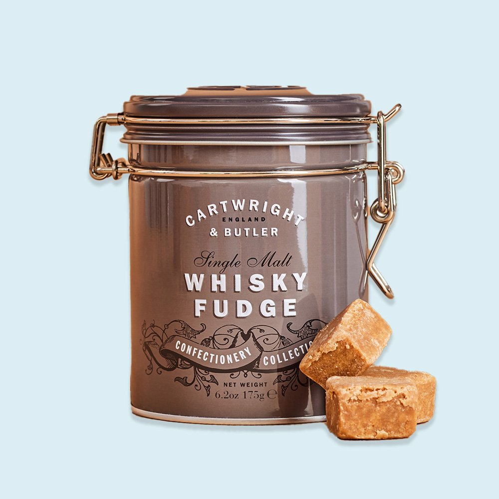 Cartwright & Butler Whisky Fudge In Tin 175G