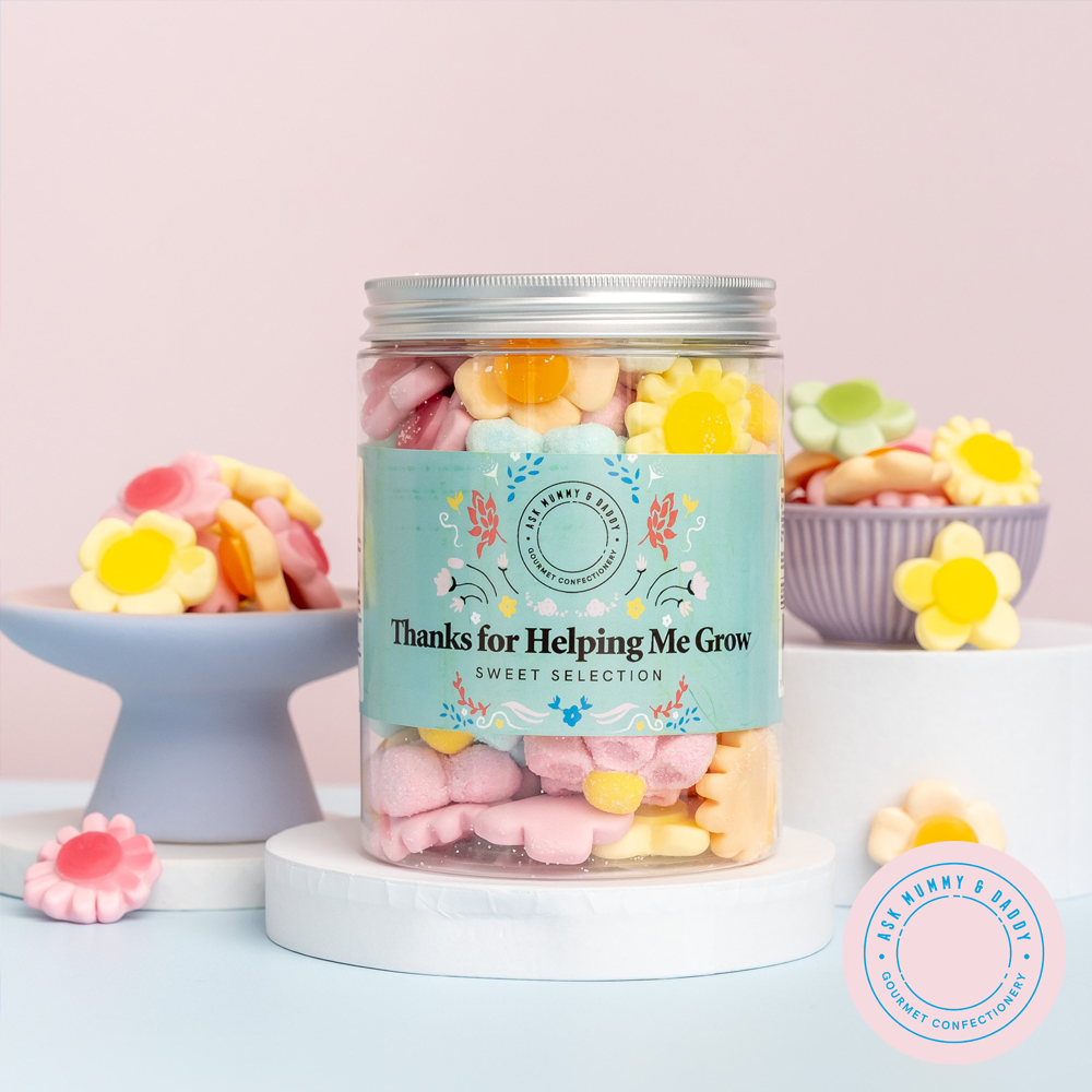 Ask Mummy & Daddy Thanks For Making Me Grow Sweet Tub