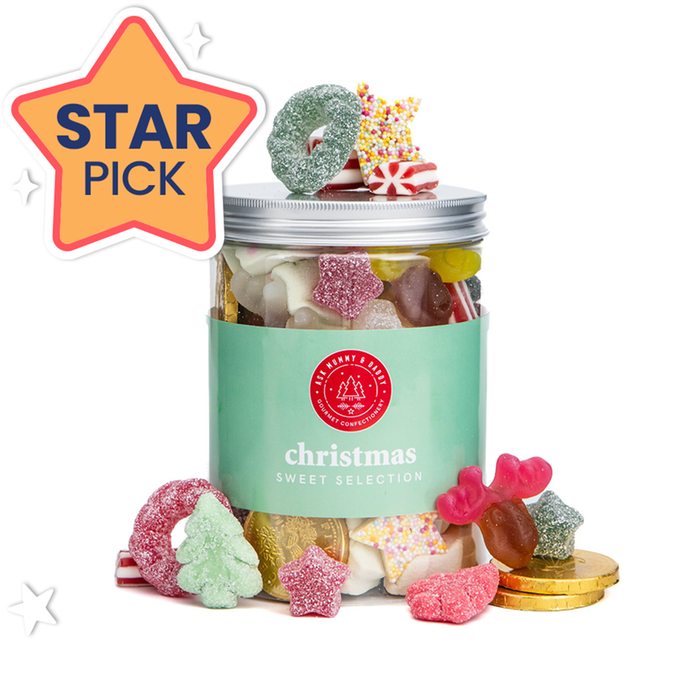 Christmas Sweet Selection Tub (1 Litre) 