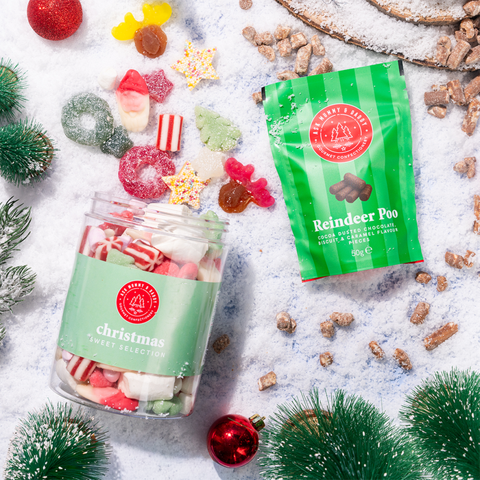 Christmas Sweet Selection & Reindeer Poo Chocolates