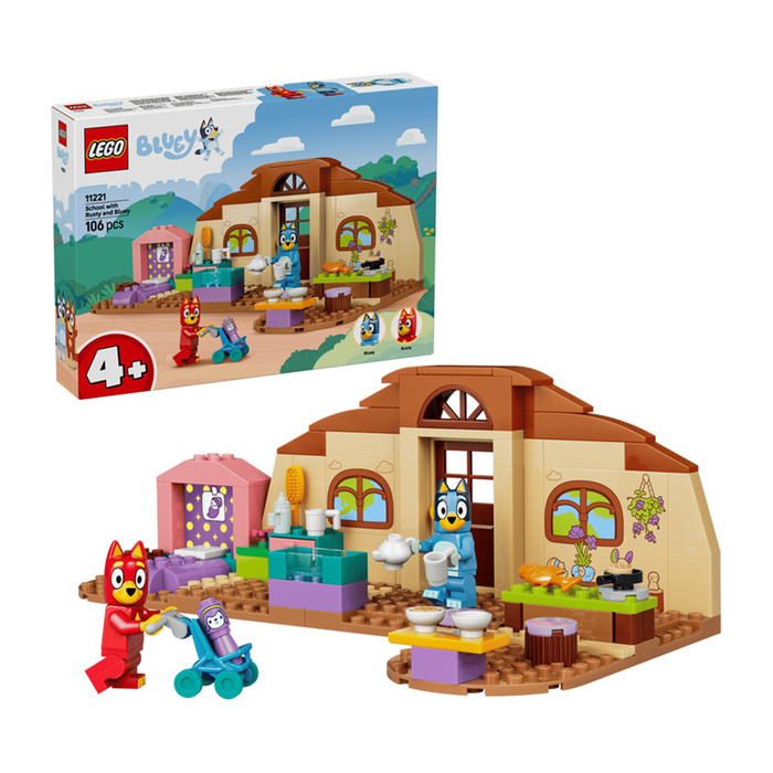 LEGO School with Rusty and Bluey - 11221