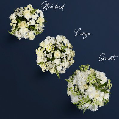 White Rose and Alstroemeria Bouquet