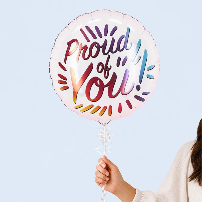 Proud Of You Rainbow Balloon