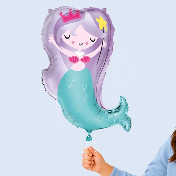 Giant Mermaid Foil Balloon