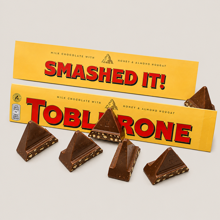 Smashed it! Toblerone 340g