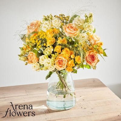 The Apricot Aura by Arena Flowers