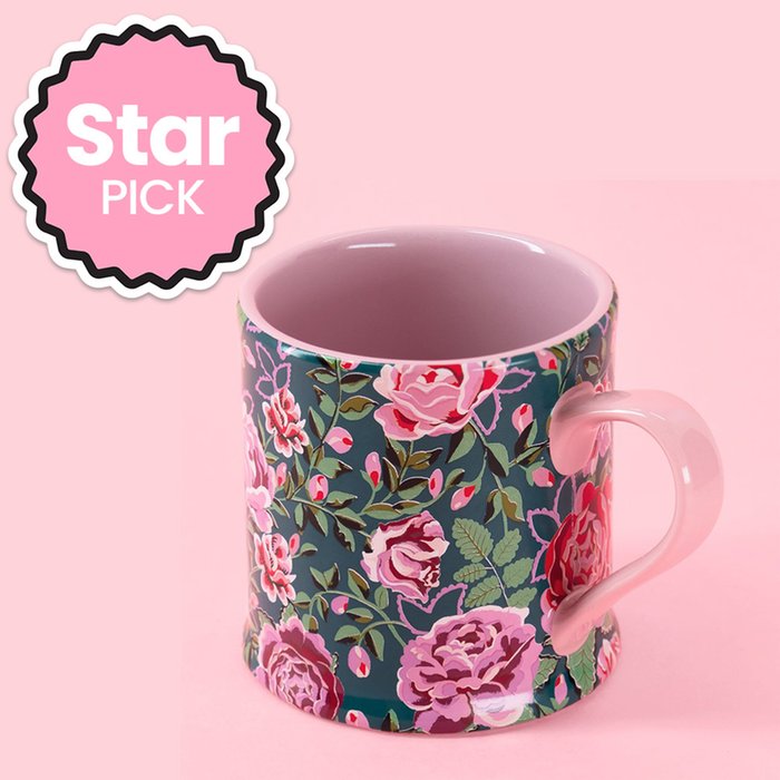 Cath Kidston Dolly Rose Navy Mollie Mug