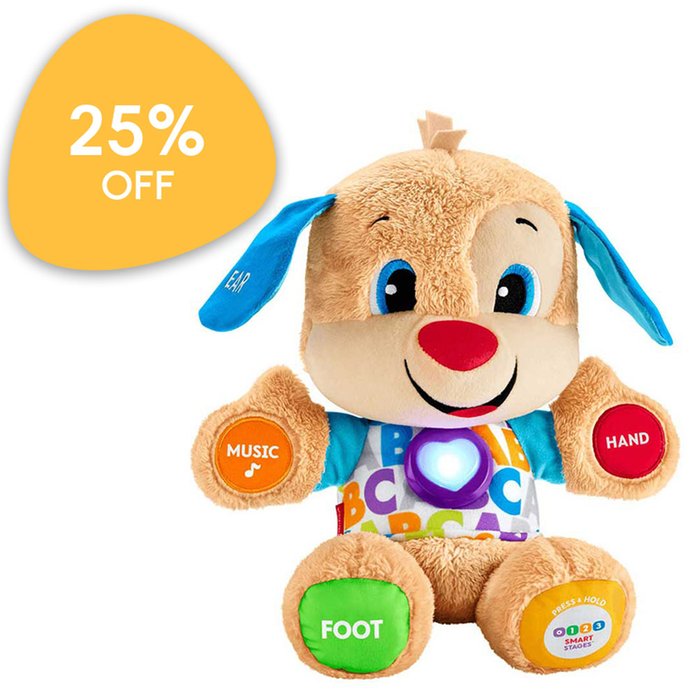 Fisher-Price Smart Stages Interactive 33cm Puppy 