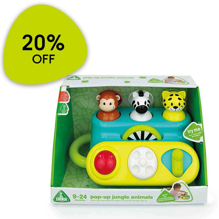 Early Learning Centre Pop Up Jungle Animals