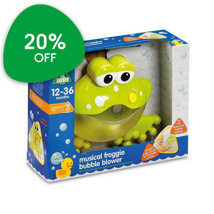 Early Learning Centre Bathtime Musical Froggie Foam Maker