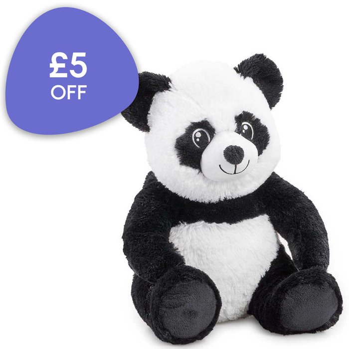 Snuggle Buddies 30cm Endangered Animals Panda