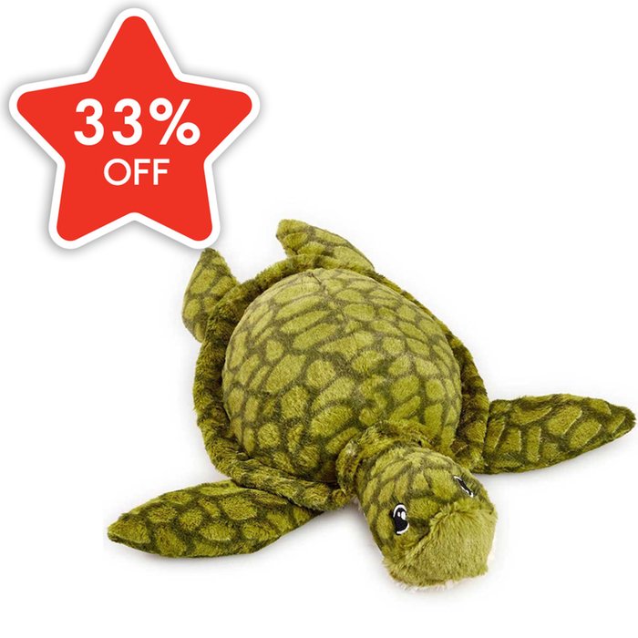 Snuggle Buddies 43cm Endangered Animals Turtle